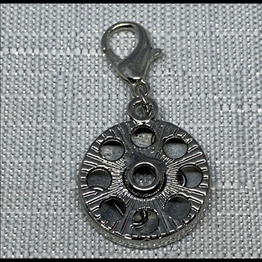 Dangle Charm Base for Standard Size Snap Button - Picture 2 of 2